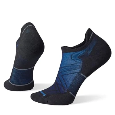 Abbildung von Smartwool Run Zero Cushion Low Ankle Socks Gr. S Schwarz 000322177
