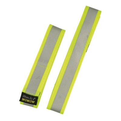 Abbildung von Wowow Reflexband per Paar gelb mit Klettverschluß 38x3cm