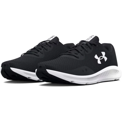 Abbildung von Under Armour Charged Pursuit 3 Laufschuh Neutral, Damen, Größe: 36.5, Black/white Schuhe