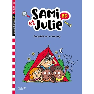 Abbildung von Sami et Julie BD Fin de CP CE1 Enquête au camping