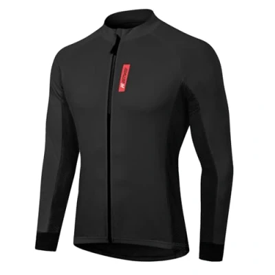 Abbildung von MEETWEE Herren Radtrikot Fahrradtrikot Kurzarm/Langarm, Fahrradbekleidung Fahrrad Trikot T Shirt für Männer, Atmungsaktive Cycling Jersey Schnell Trocknen Radsport Bekleidung