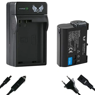 Abbildung von SK Akku Nikon EN EL15 2040mAh + Ladegerät EL15c EL15b EL15a für // Z6 II Z7 Z5 D500 D600 D750 D800 D810 D850 D7200 D7500