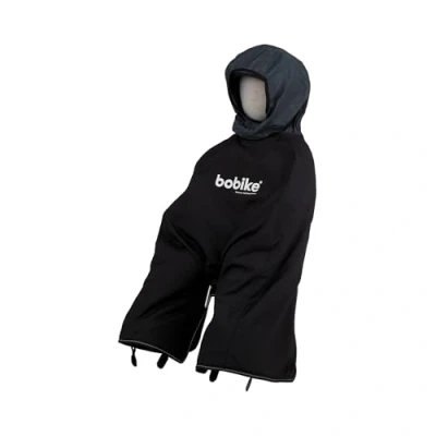 Abbildung von BOBIKE 8015300262 Wasserdichter multifunktionaler Thermobezug für Kinder und Stuhl, um Ihr verstellbares Baby warm trocken zu halten, von Tucanourbano in Farbe Schwarz