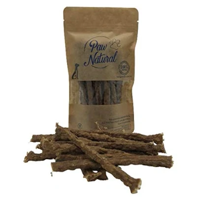 Abbildung von Paw Natural Hunde Leckerlis 150g Lamm Sticks 100% Gluten &amp; getreidefrei aus frischem Fleisch gesunder Tiere
