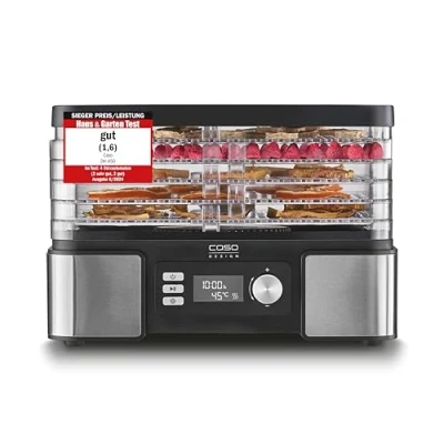 Abbildung von Caso Design DH 450 Dörrautomat Edelstahl