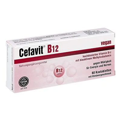 Abbildung von Cefavit B12 Kautabletten 60 St