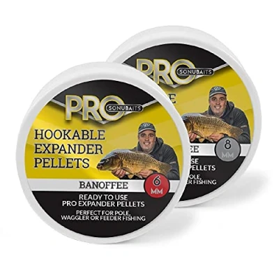 Abbildung von Sonubaits Pellet hookable pro Expander banoffee