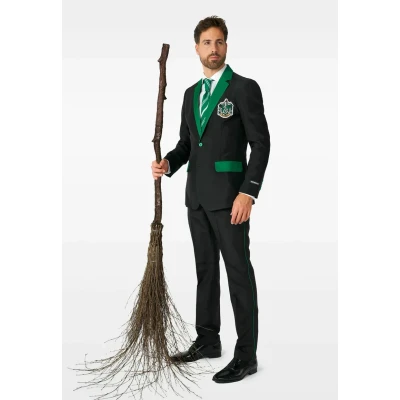 Abbildung von Suitmeister Harry Potter SLYTHERIN Costume SET Anzug, Herren, Größe: XL, Black