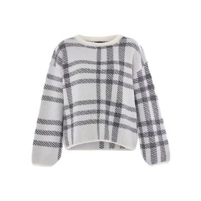 Abbildung von FENIA Damen Sweater, Weiss GRAU, XS/S