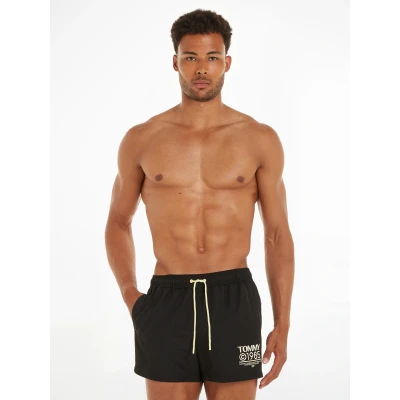 Abbildung von Tommy Hilfiger Swimwear Badeshorts SF SHORT DRAWSTRING mit kultigem Logoschriftzug