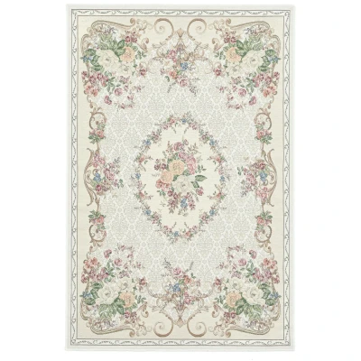 Abbildung von THEKO Teppich &quot;Flomi Floral&quot;, rechteckig, gewebt, Blumen Design, ideal im Wohnzimmer &amp; Schlafzimmer