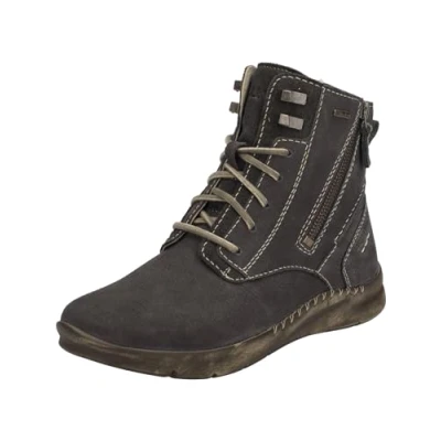 Abbildung von Josef Seibel Plateaustiefelette, Damen, Größe: 41, Titan Schuhe