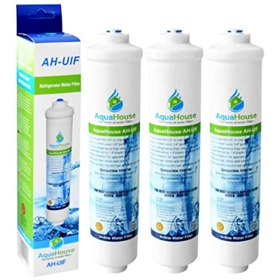 Abbildung von 3x AquaHouse UIFA Kompatibel Filter passend für AEG Electrolux, Bosch, Bauknecht, Neff, Siemens, Hotpoint Kühlschränke mit externem Wasserfilter DD 7098/497818