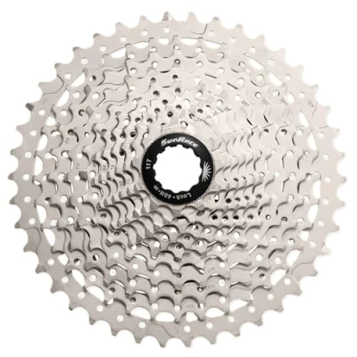 Abbildung von Kassetten Zahnkranz Sunrace CSMS8 11 Fach 42z Silber