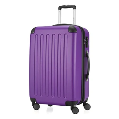 Abbildung von HAUPTSTADTKOFFER SPREE Hartschalen Koffer Trolley Rollkoffer Reisekoffer, 4 Doppel Rollen, 65 cm, 74 L, Aubergine