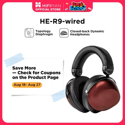 Abbildung von HIFIMAN HE R9 Dynamische Kopfhörer (Wired), Adjustable