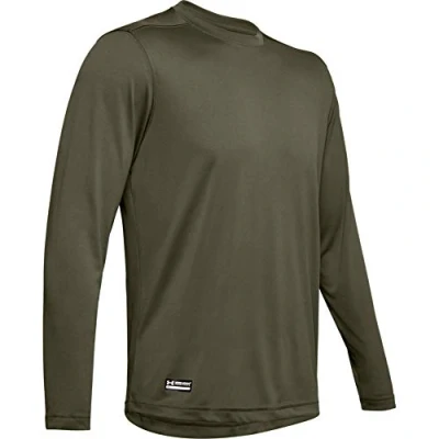 Abbildung von Under Armour Herren UA TAC Tech LS T, atmungsaktives Sportshirt, schnelltrocknendes Langarmshirt mit loser Passform