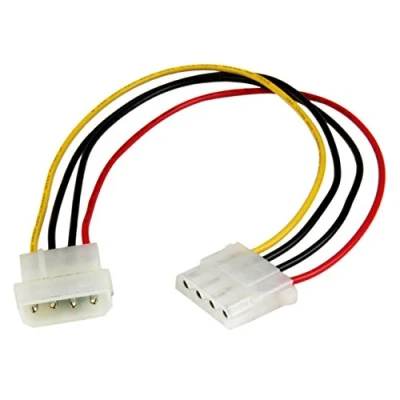 Abbildung von StarTech.com 30cm LP4 Molex Strom Verlängerung 4 Pin Anschlusskabel / Verlängerungskabel Stecker/Buchse
