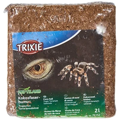 Abbildung von TRIXIE Terrarien Substrat Kokosfaserhumus, Substrat, gepresst ergibt: 2 l