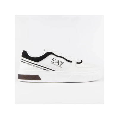 Abbildung von EA7 Emporio Armani Summer Court Sneaker low, Damen, Größe: 42 2/3, White/black Schuhe
