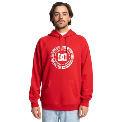 Abbildung von DC Shoes Corpo Kapuzenpullover, Herren, Größe: Large, Rzn barbados cherry