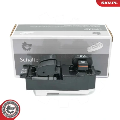 Abbildung von ESEN SKV 37SKV432 Schalter, Fensterheber fahrerseitig TOYOTA: Corolla VIII Limousine