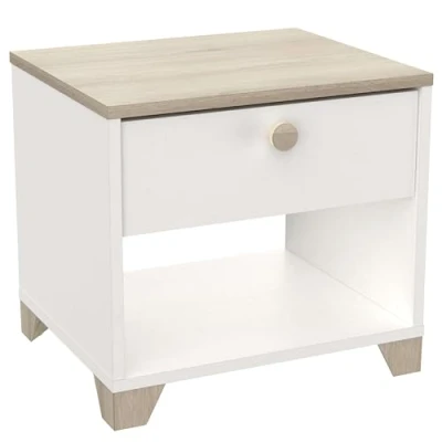 Abbildung von Demeyere Nachttisch 1 Schublade Izzy, L 43,2 x P 36,2 H 39,7 cm