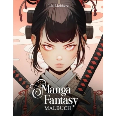 Abbildung von Manga Fantasy Malbuch: 50 fantasievolle Motive für Erwachsene und Jugendliche