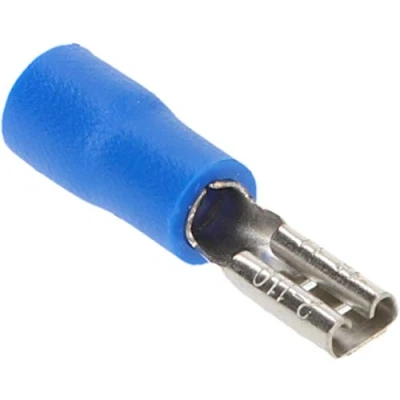 Abbildung von CARTREND 10491 Flachsteckhülsen Set Blau 2,8 mm, 20 teilig