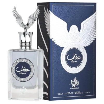 Abbildung von AL WATANIAH Eqaab Luxusduft Unisex, Eau de Parfum 100ml, raffinierter und zeitloser Duft, langanhaltendes Aroma für Männer Frauen