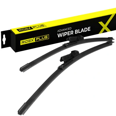 Abbildung von Scheibenwischer Ridex Plus 298W0022P 650, 400mm Rahmenlos für Linkslenker FORD: FIESTA 6, 7, 6 Van, PEUGEOT: 208 I Schrägheck