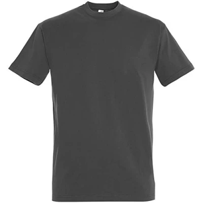 Abbildung von Sols Imperial Herren T Shirt mit kurzen Ärmeln, dunkelgrau, L
