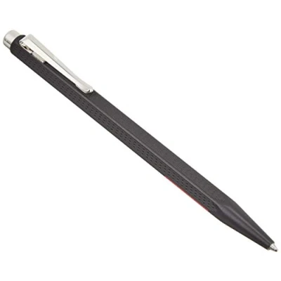 Abbildung von Caran d&#039;Ache Geschenkset Ecridor Kugelschreiber &amp; Lederetui, schwarz, 12,8 cm