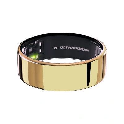 Abbildung von Ultrahuman AIR Smart Ring, Bionic Gold Größe 7