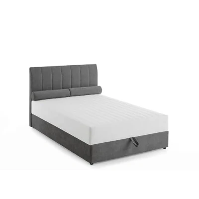 Abbildung von ATLANTIC home collection Stauraum Boxbett Alicia mit Kissenrolle