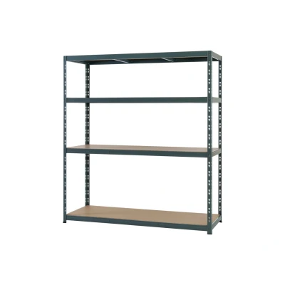 Abbildung von ProBauTec Weitspannsteckregal 250 KG 4 Böden, 180x160x60cm
