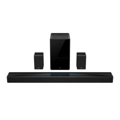 Abbildung von Q85H Pro 7.1.4 Kanal Flaggschiff Heimkino Soundbar AI Sonic Adaptation Max 860W Kompatibel mit Apple Airplay HDMI eARC 2.1 Bluetooth 5.1 Wandmontierbar Drahtloser Subwoofer