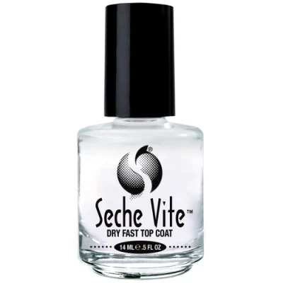 Abbildung von 6 BOTTLES Seche Vite Dry Fast Top Coat .5 oz PROFESSIONAL Clear High Gloss 83005 by