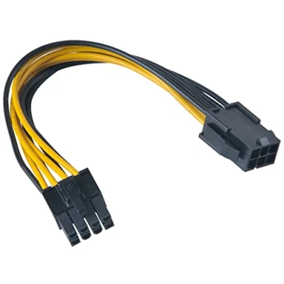 Abbildung von Akasa ak cb051 PCIe zu ATX 12 Adapter