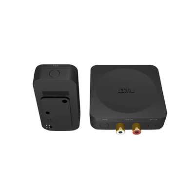 Abbildung von KEF KW1 Kabelloses Subwoofer Adapter Kit Schwarz Passend zu Kube8b, Kube10b, Kube12b, KF92 Funkübertragung Sender + Empfänger
