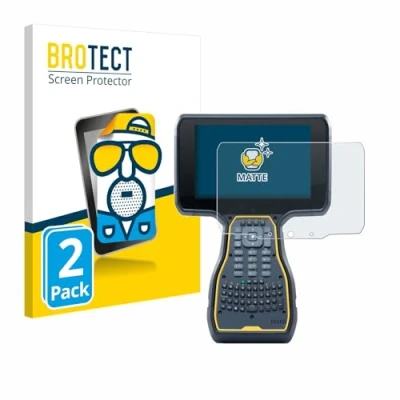 Abbildung von BROTECT Entspiegelungs Schutzfolie für Trimble TSC7 Controller (2 Stück) Matte Displayschutz Folie, Anti Reflex, Fingerprint