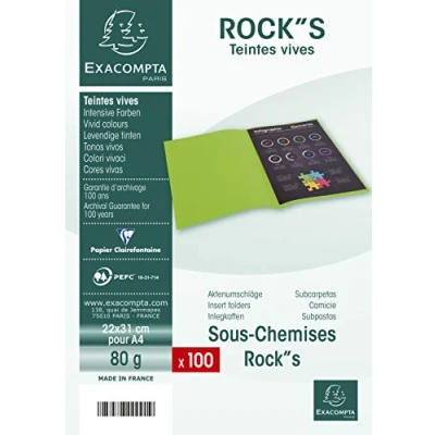 Abbildung von CLAIREFONTAINE 800026E Box 100 Unterordner, orange