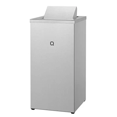 Abbildung von ALLCARE 6880 Qbic line QWBO30 SSL Edelstahl Abfallbehälter offen, 30L