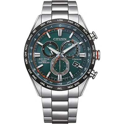 Abbildung von Citizen Herren Analog Solar Uhr mit Edelstahl Armband CB5946 82X