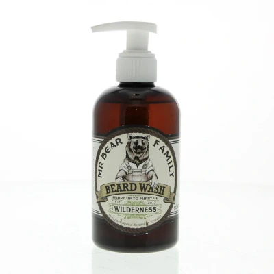 Abbildung von Mr Bear Family Beard WASH Bartshampoo, Herren, Größe: 250 ml, Wilderness