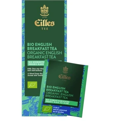 Abbildung von Teebeutel DELUXE Bio English Breakfast von Eilles, 25 Stück