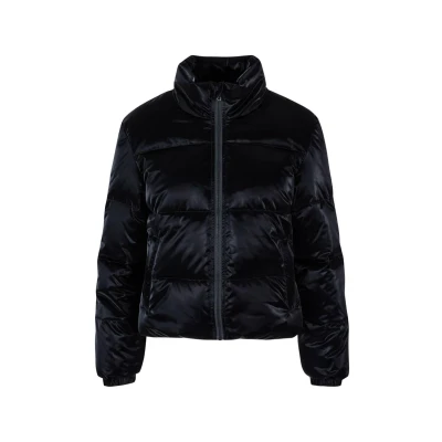 Abbildung von Urban Classics Shark SKIN Puffer Winterjacke, Damen, Größe: 4XL, Black