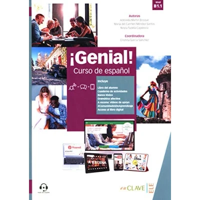 Abbildung von ¡Genial! B1.1 Curso de español: Libro del alumno y Cuaderno actividades 3 (B1.1) + audio descarga