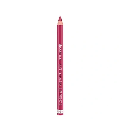 Abbildung von essence soft &amp; precise LIP PENCIL, Lippenkonturenstift, weich präzise, Nr. 107 wild side, rot, farbintensiv, natürlich, vegan, entspricht unserem CLEAN BEAUTY Standard (0,78g)