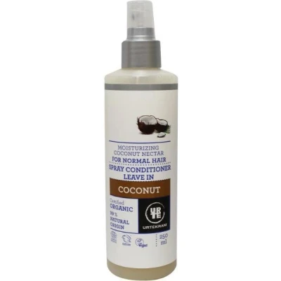 Abbildung von Urtekram Kokos Leave In Spray Conditioner Bio, normales Haar, 250 ml